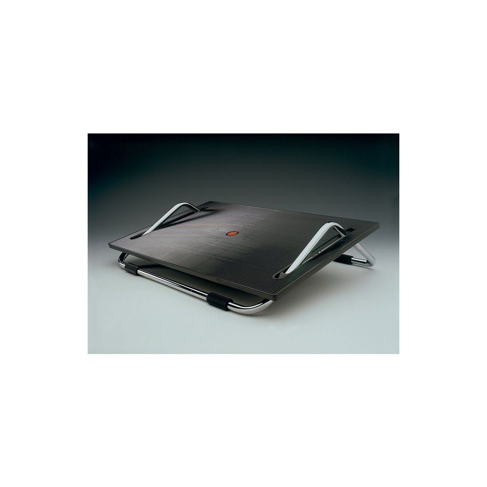 TWINCO Fotstöd TWINCO ergonomiskt svart/krom