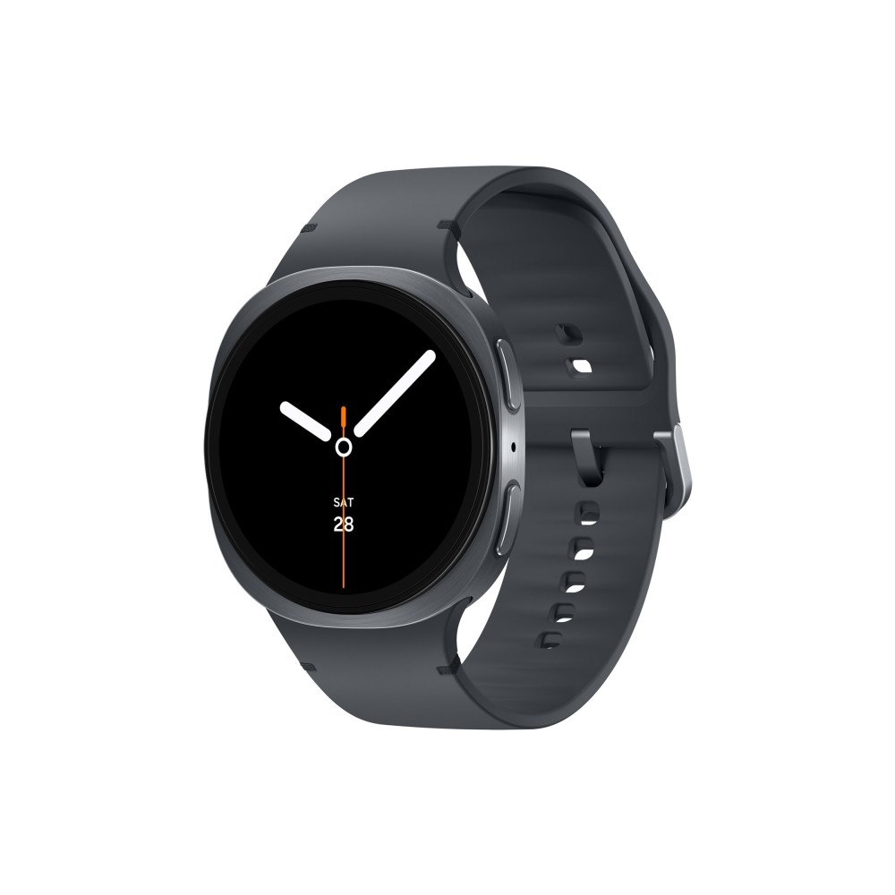 SAMSUNG Samsung Galaxy Watch8 - grafit - smart klocka med sportband - grafit - 32 GB