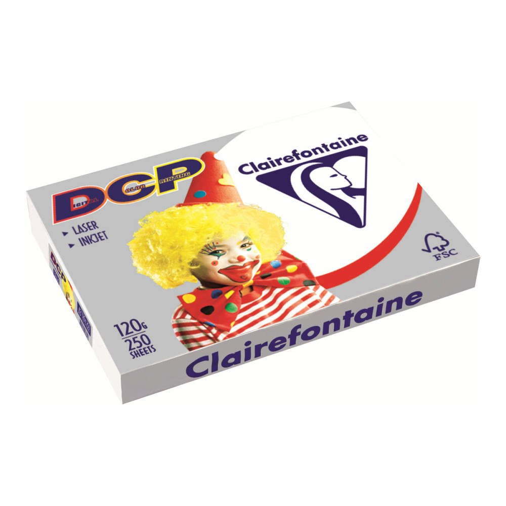 Clairefontaine Clairefontaine DCP - vanligt papper - 250 ark - A3 - 120 g/m²