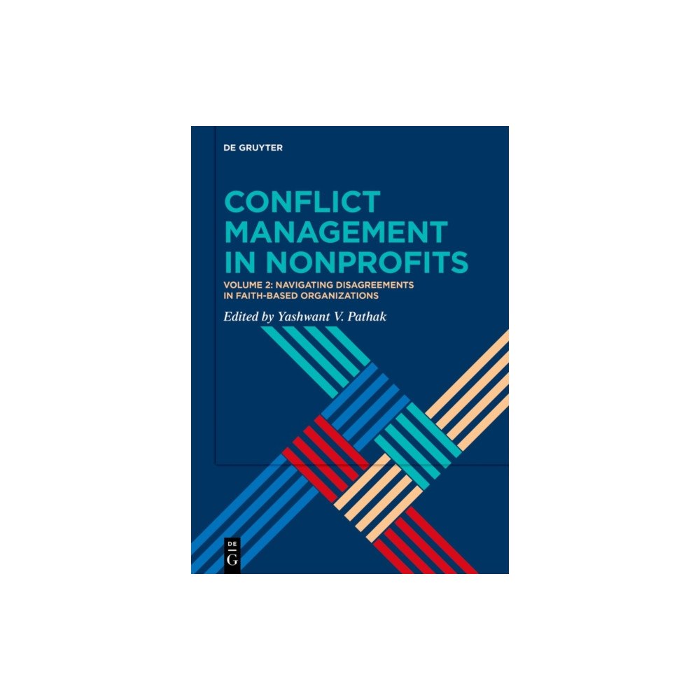 De Gruyter Conflict Management in Nonprofits (inbunden, eng)