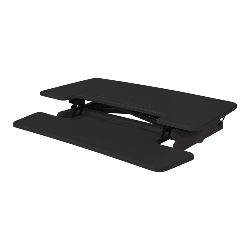 BAKKER & ELKHUIZEN Bakker Elkhuizen Adjustable Sit-Stand Desk Riser 2 ställ - för LCD-skärm/tangentbord/mus - svart