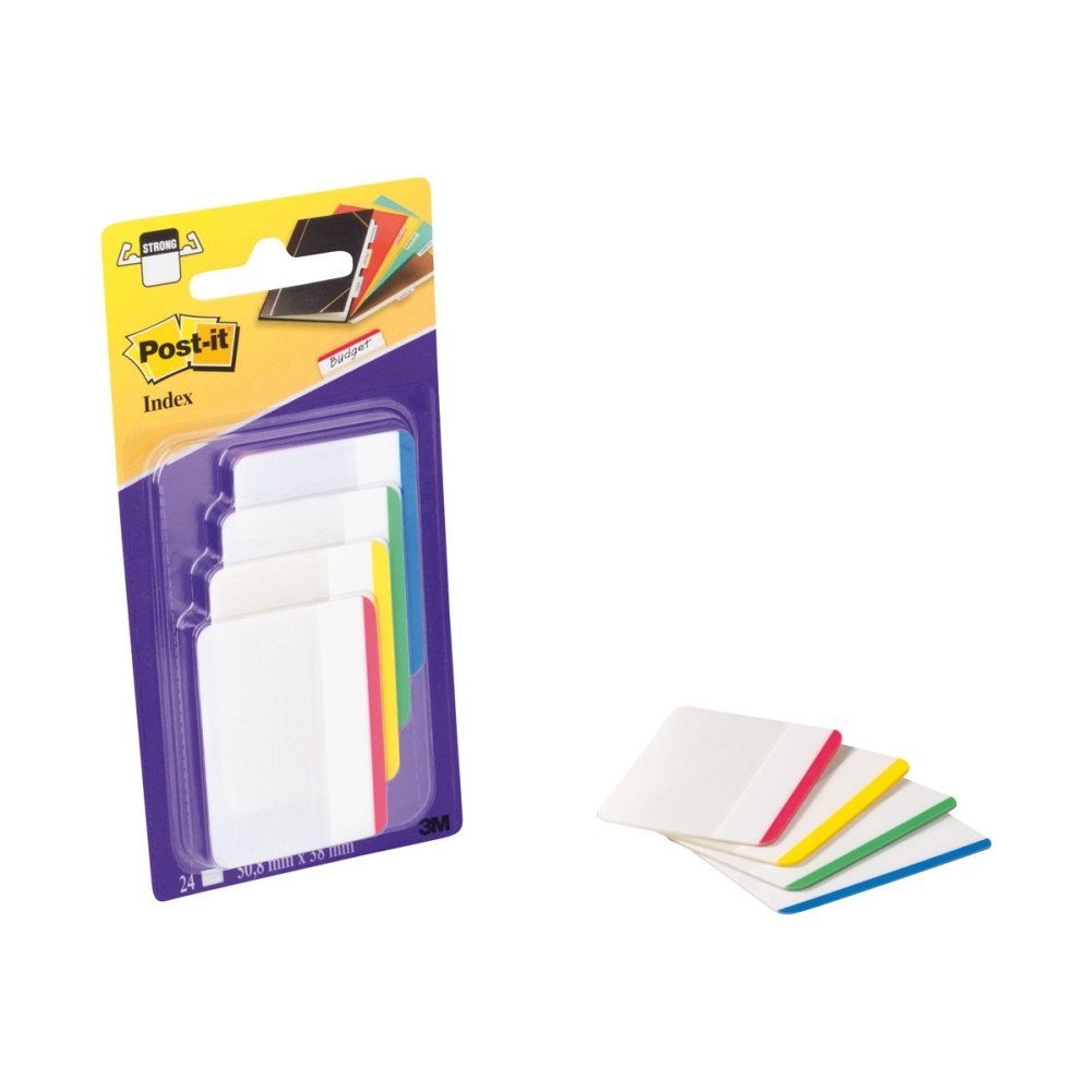 3M Post-it Index - indexstark flagga - 50 x 38 mm - 24 ark