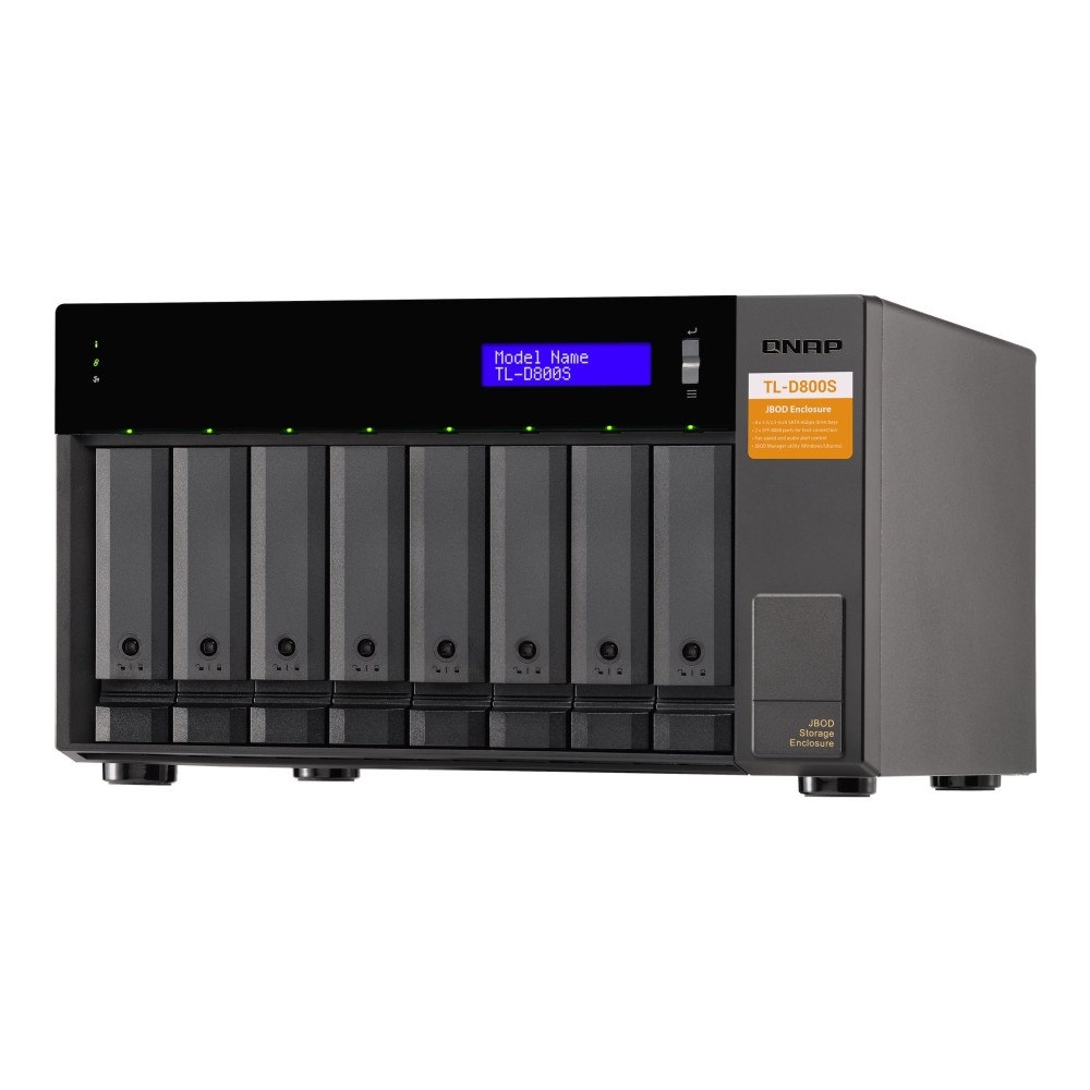 Qnap Systems QNAP TL-D800S - hårddiskarray