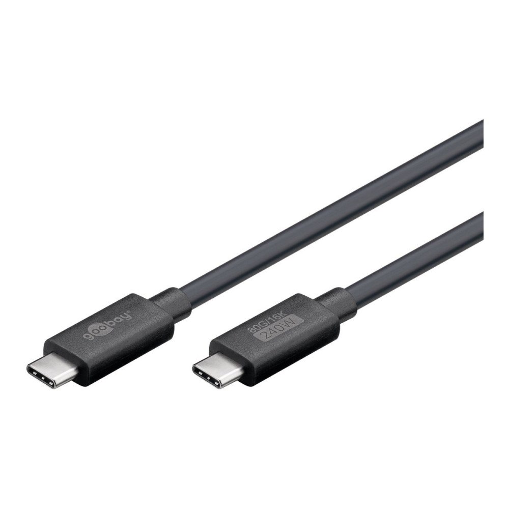 Goobay goobay - USB typ C-kabel - 24 pin USB-C till 24 pin USB-C - 1.2 m