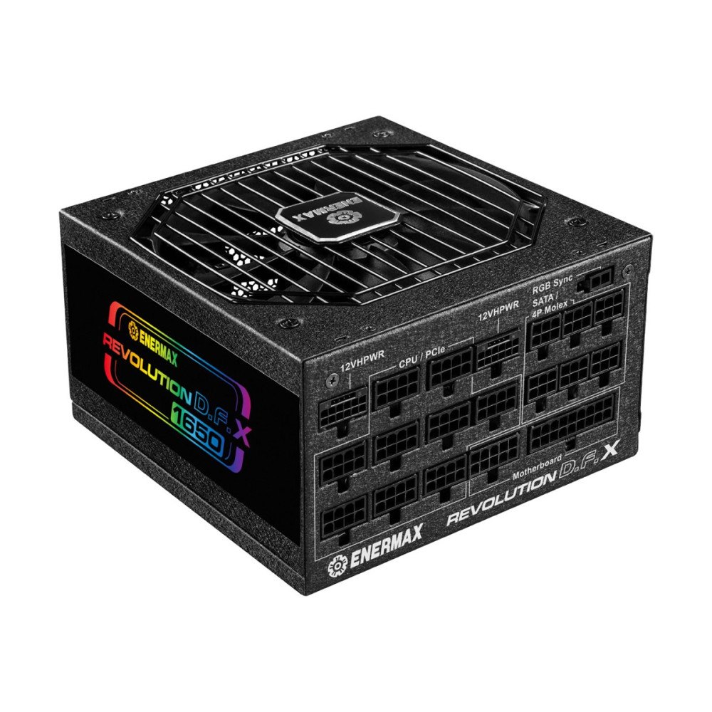 Enermax Technology Enermax Revolution D.F. X - nätaggregat - helt modulär - 1650 Watt