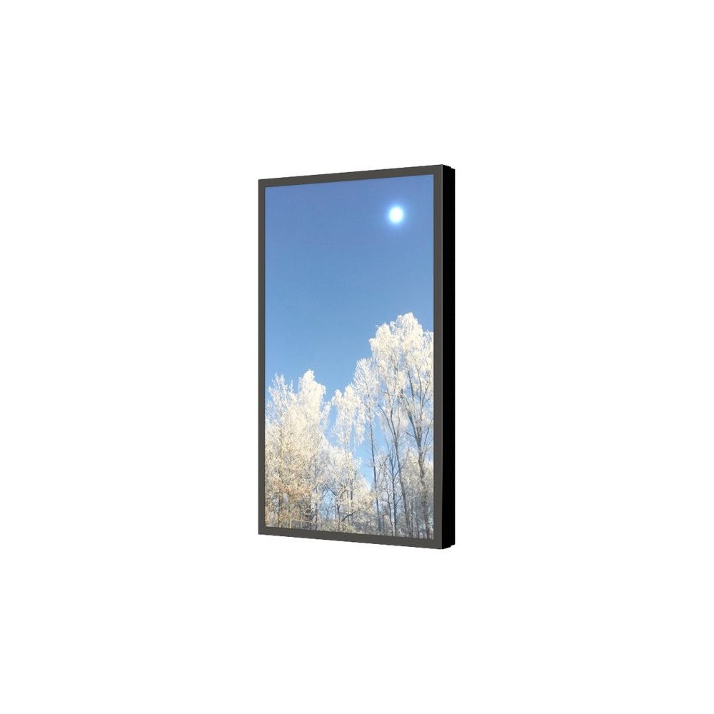 Hi-ND HI-ND Wall Casing EASY 32" Portrait monteringssats - för LCD-display - svart, RAL 9005