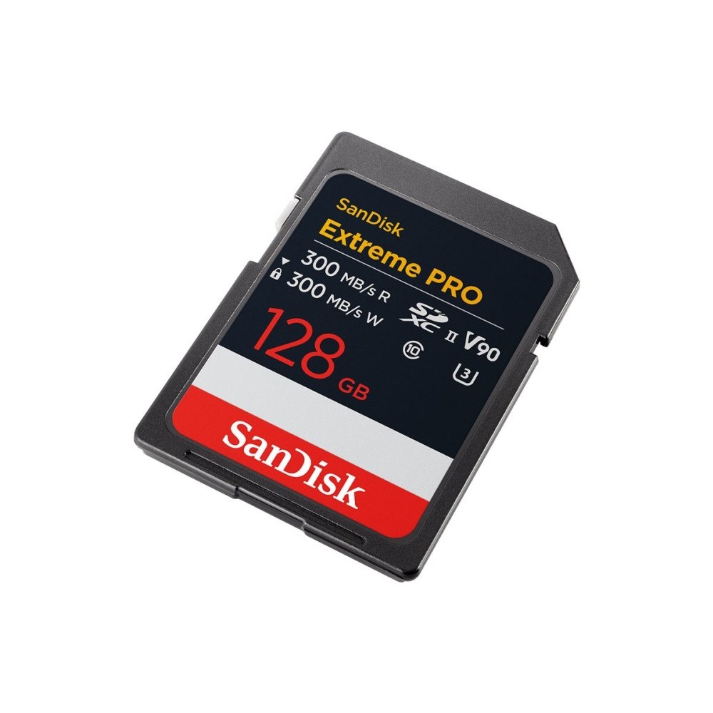 SANDISK SanDisk Extreme Pro - flash-minneskort - 128 GB - SDXC UHS-II