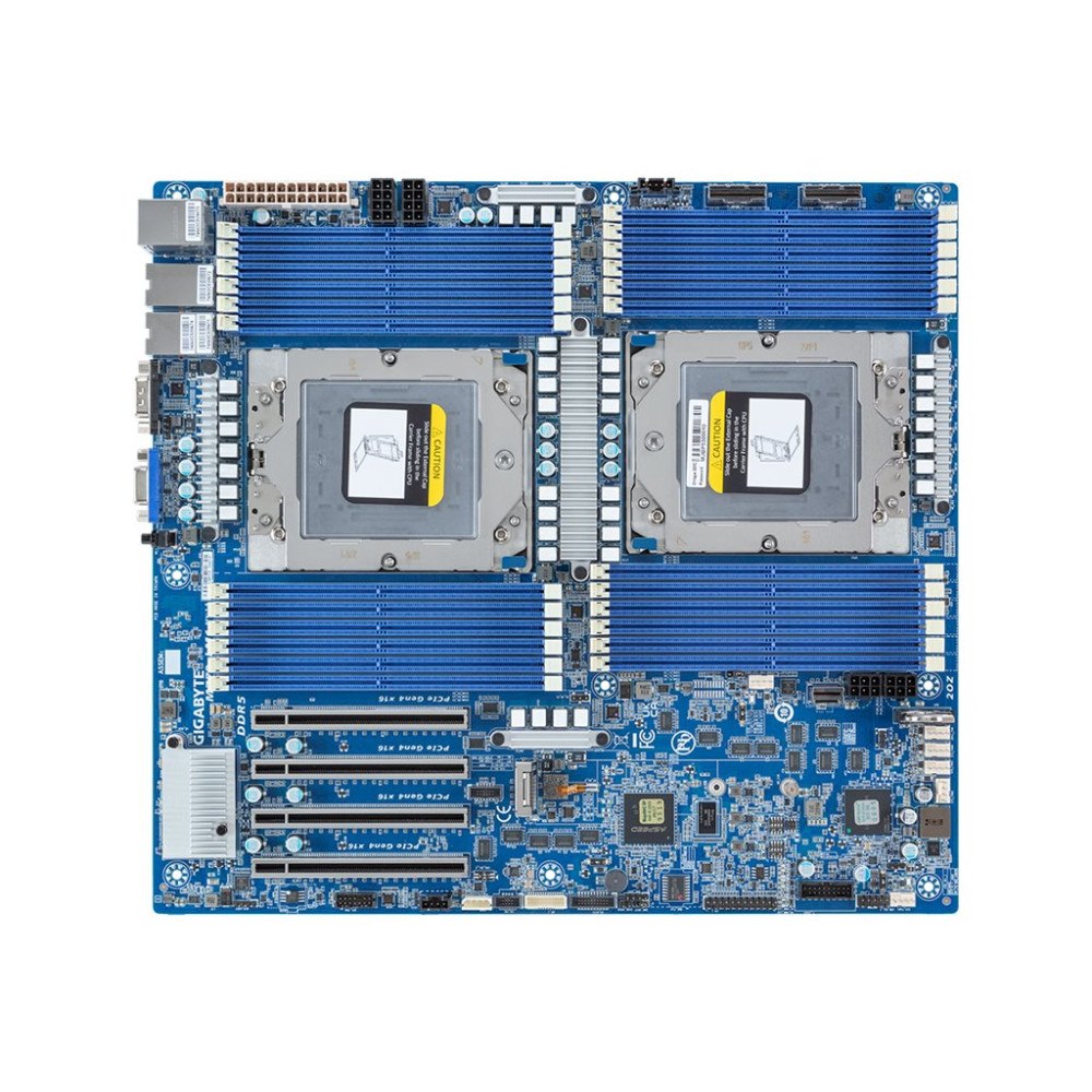 Gigabyte Gigabyte MZ73-LM1 - 1.X - moderkort - utökad ATX - LGA6096 Socket