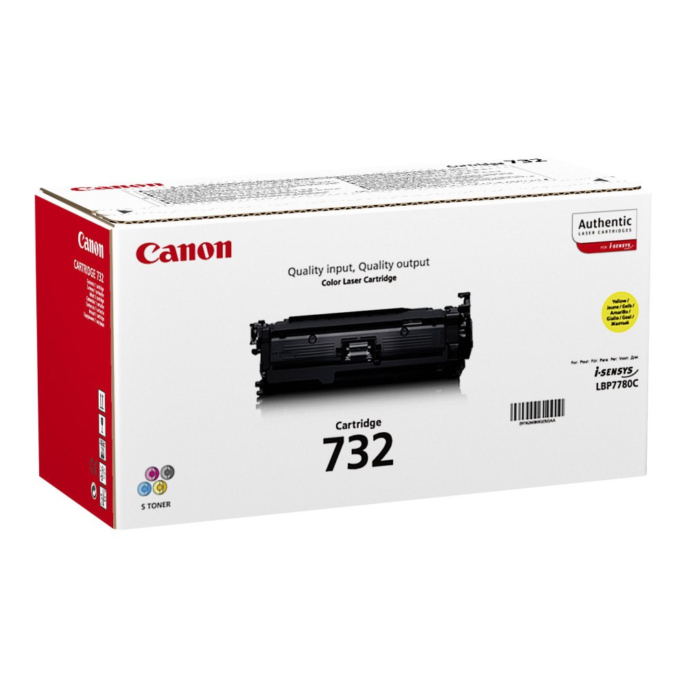 CANON Canon 732 Y - gul - original - tonerkassett