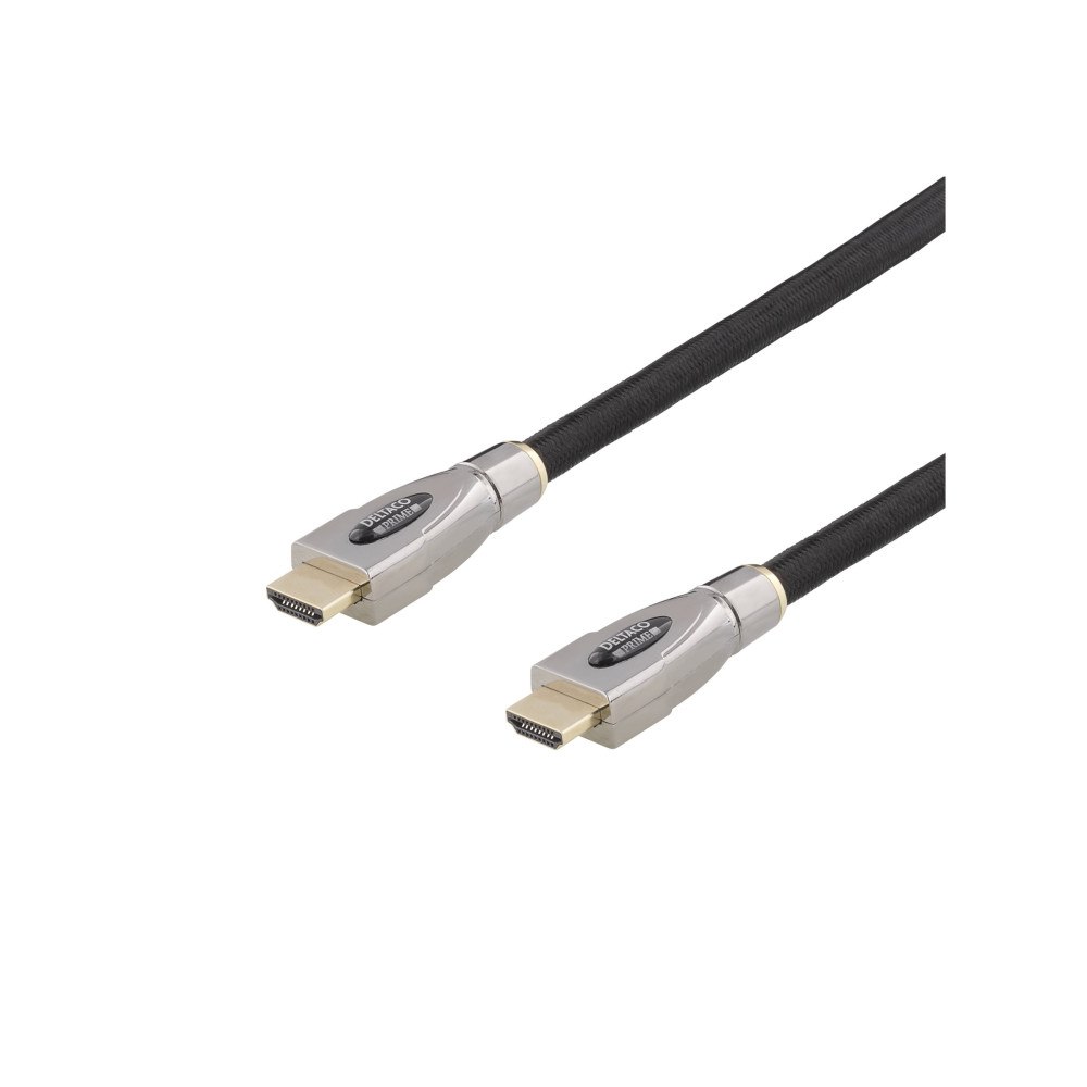 Deltaco DELTACO Prime HDMI-4150 - HDMI-kabel med Ethernet - 15 m