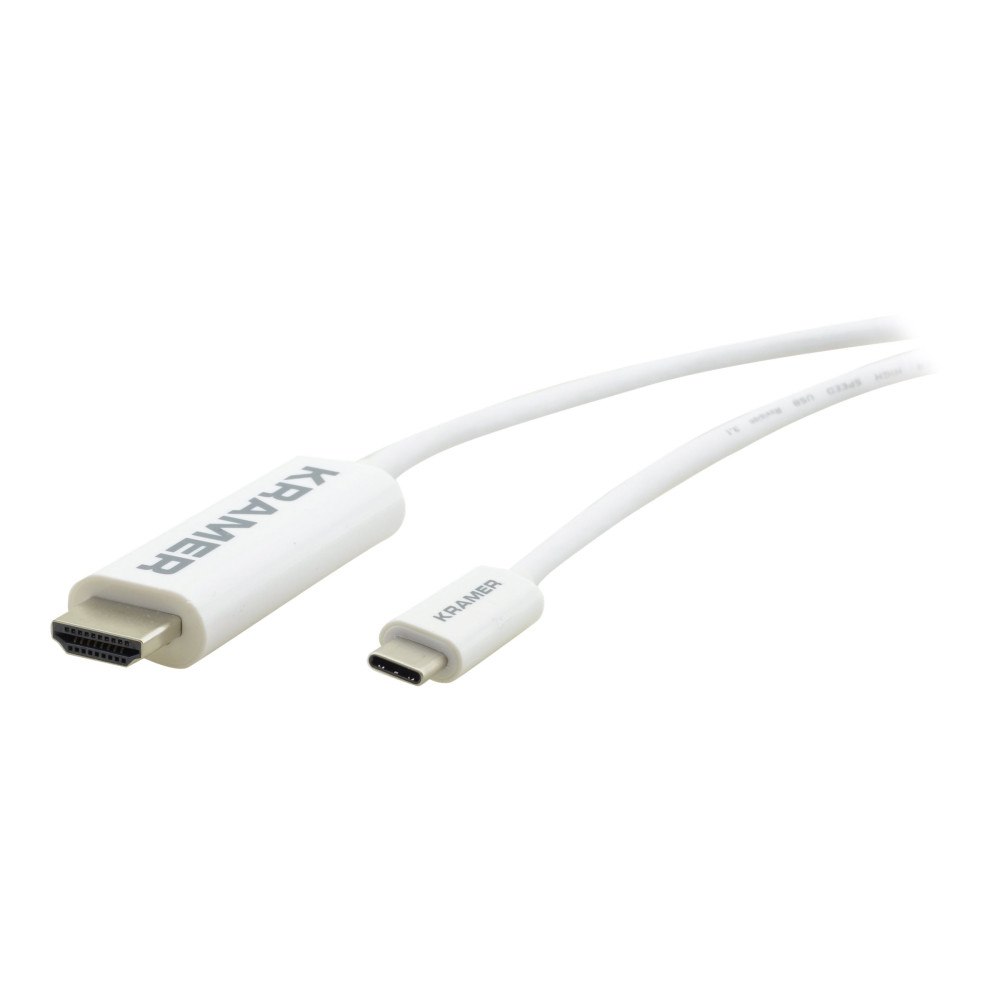 Kramer Electronics Kramer C-USBC/HM Series C-USBC/HM-6 - videoadapterkabel - USB-C till HDMI - 1.8 m