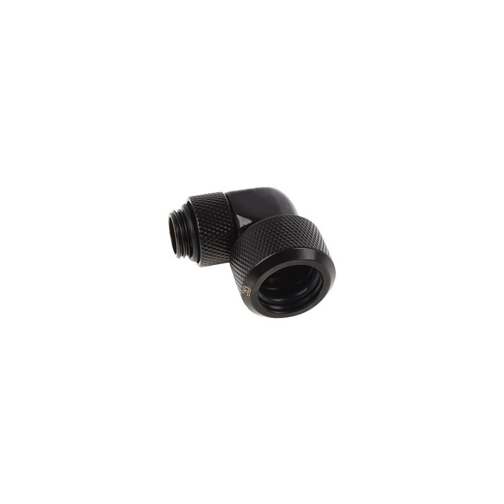 Alphacool Alphacool Eiszapfen 16 mm HardTube compression fitting 90° rotatable G1/4 - vinkelfäste för vätskekylningssystem