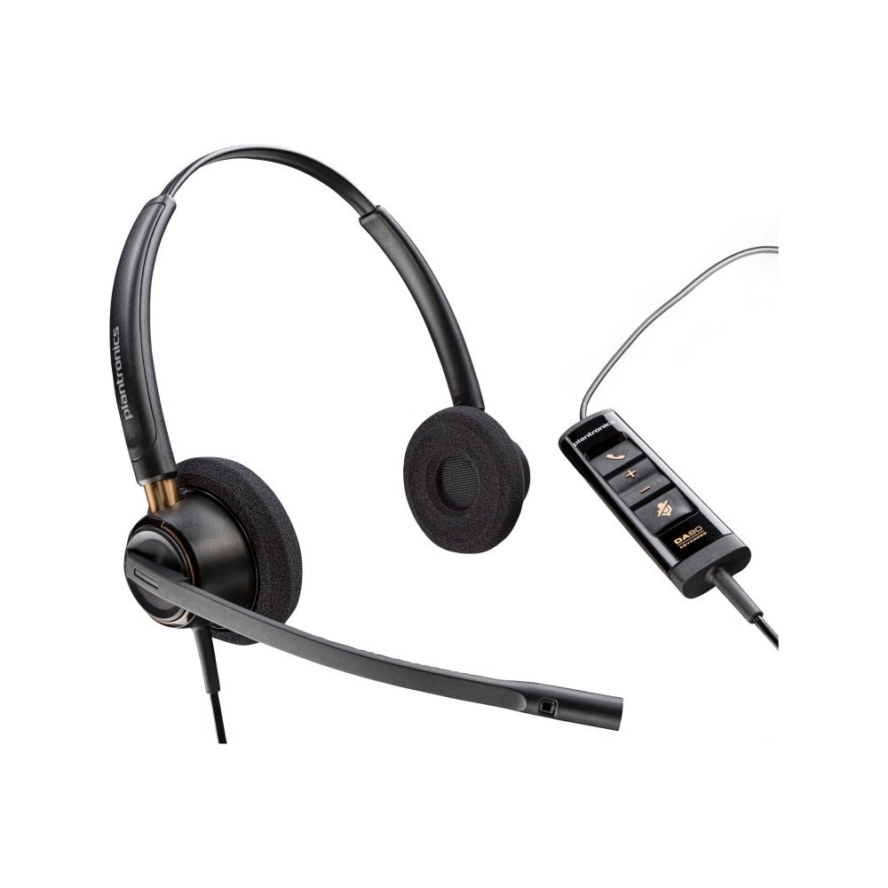 Hewlett-Packard HP Poly EncorePro 525-M - headset - USB-A
