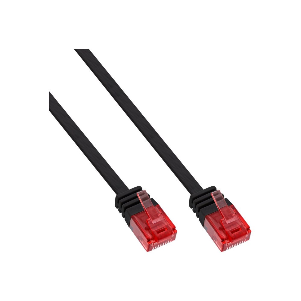 Inline InLine patch-kabel - 1 m - svart