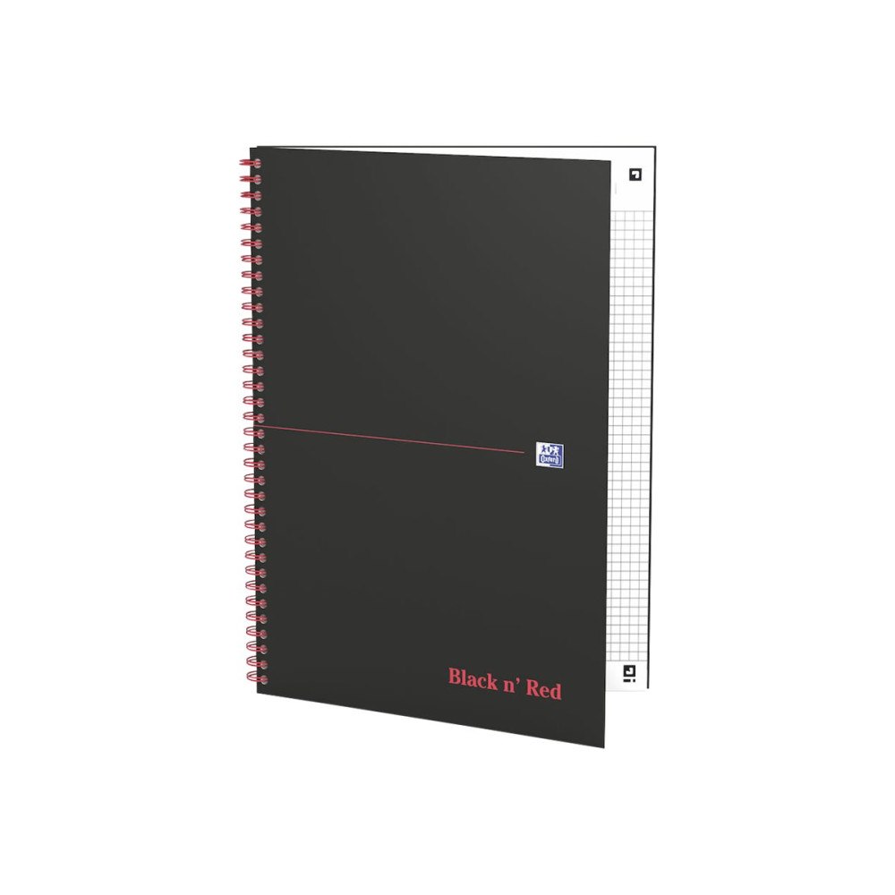 Oxford Office Oxford Black n' Red - anteckningsblock - A4 - 70 ark