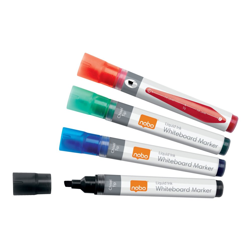 NOBO Nobo Liquid Ink - markering - tillgänglig i olika färger (paket om 4)