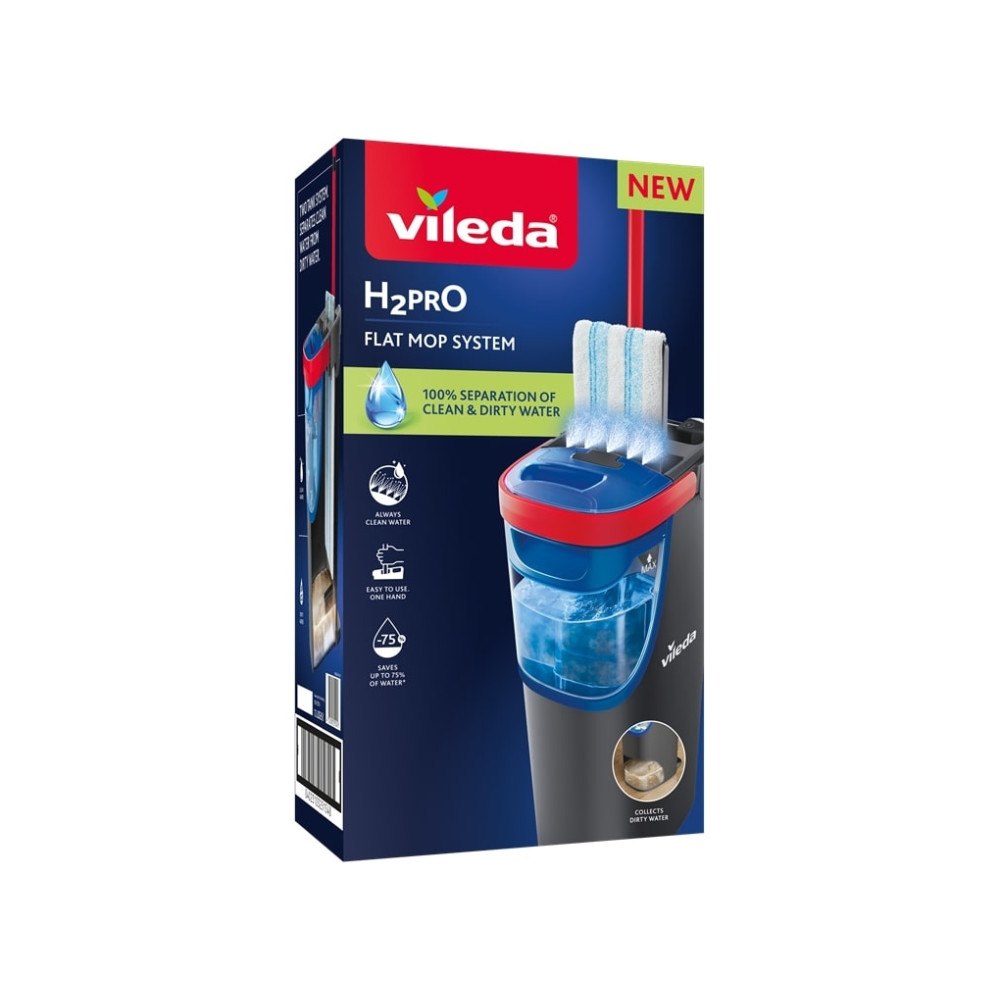 Vileda Vileda 4023103251540, Mikrofiber, Laminat, Klinkers, Vinyl,...