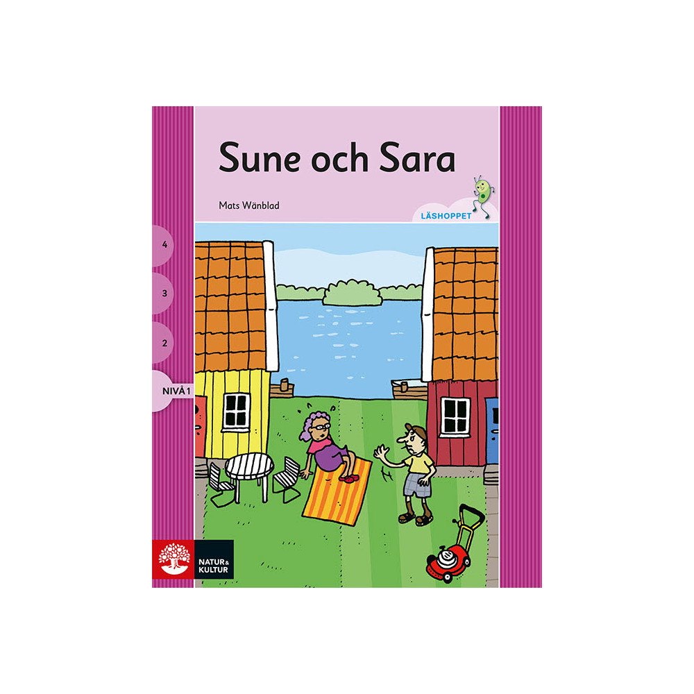 Mats Wänblad Läshoppet Nivå 1 - Sune och Sara, 4 titlar (häftad)