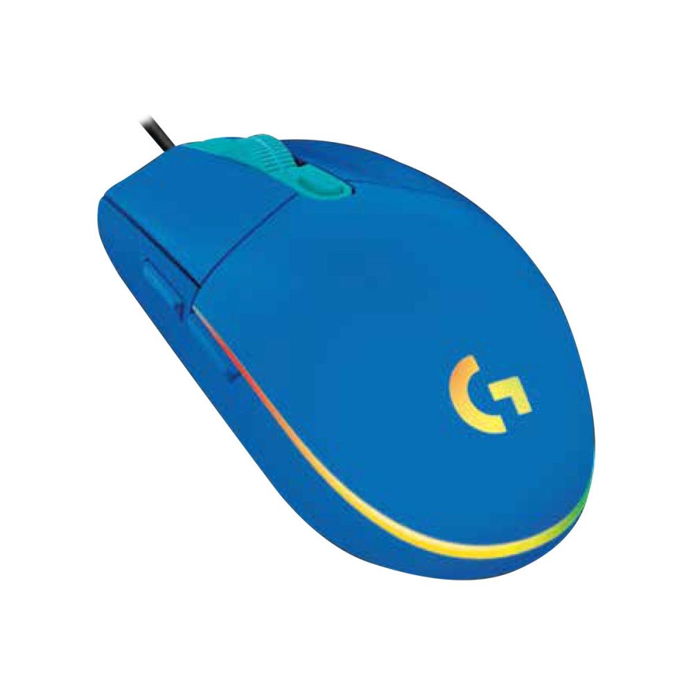 Logitech Logitech Gaming Mouse G102 LIGHTSYNC - mus - USB - blå