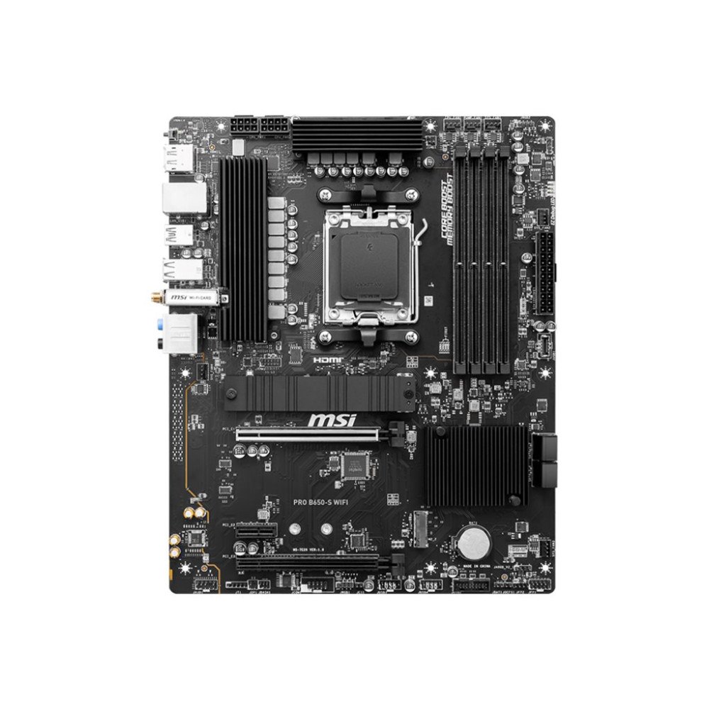 MSI MSI PRO B650-S WIFI - moderkort - ATX - Socket AM5 - AMD B650