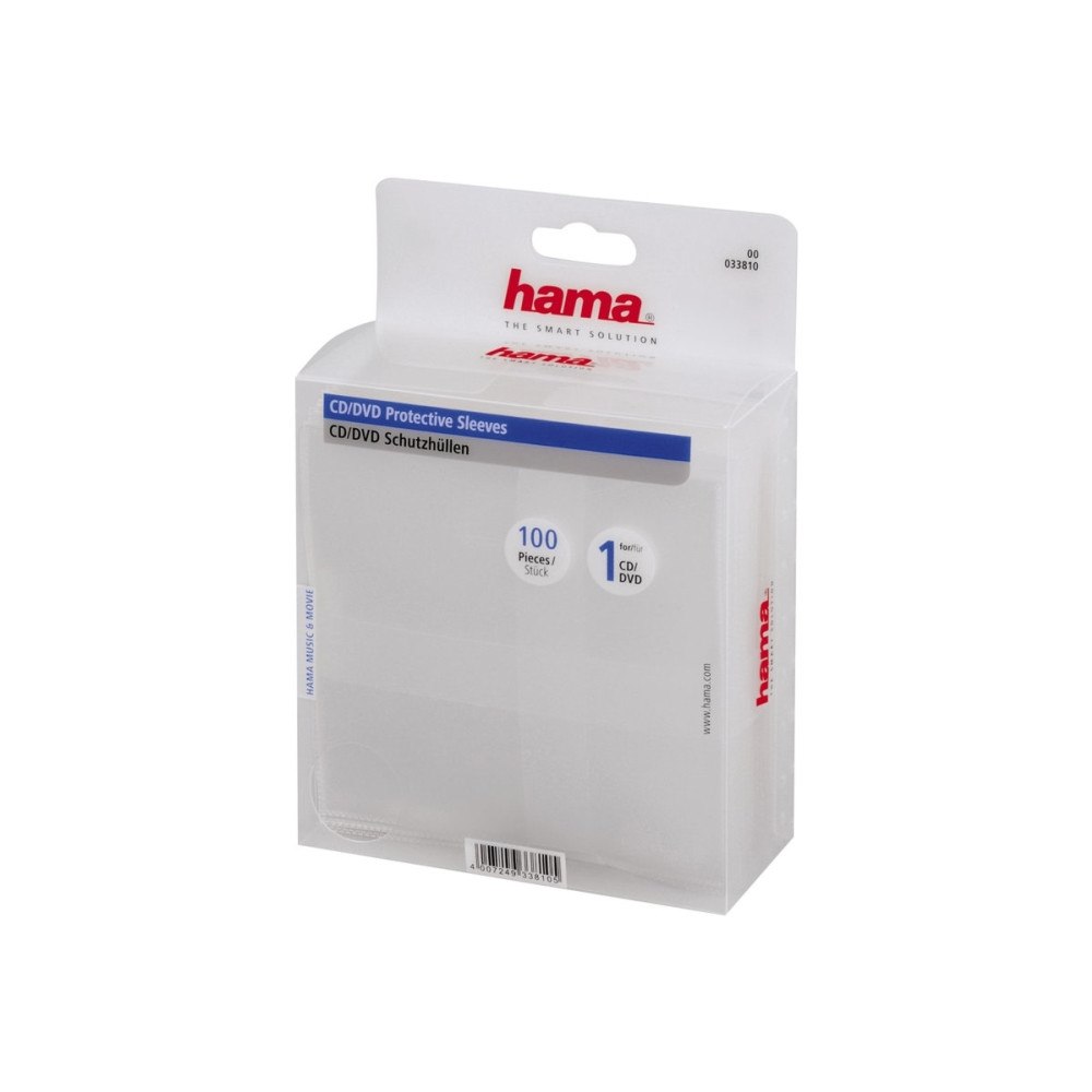 Hama Hama CD/DVD Protective Sleeves - CD/DVD-fodral