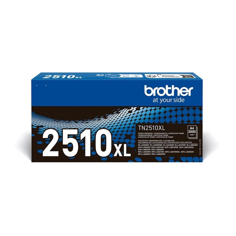 Brother Brother TN-2510XL - Super High Capacity - svart - original - tonerkassett