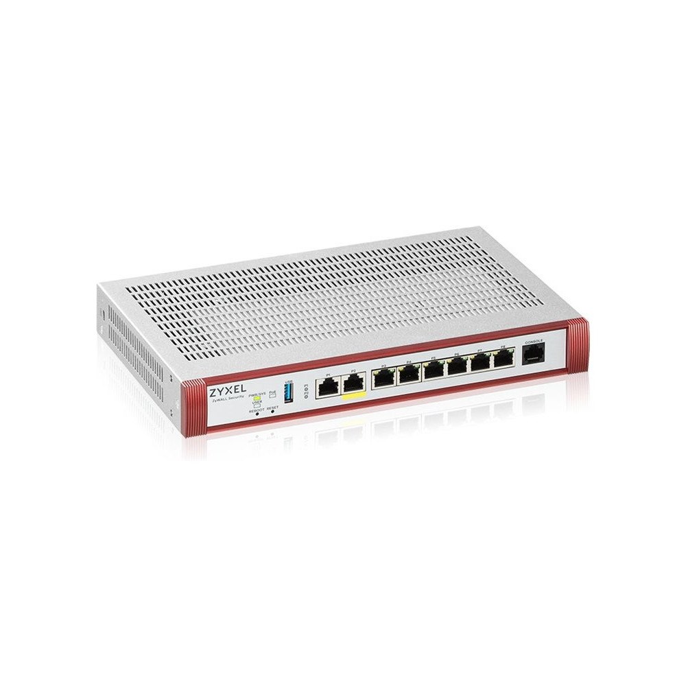 ZyXEL Communications Zyxel ZyWALL USG FLEX 200HP - firewall - molnhanterad - med 1 års säkerhetspaket