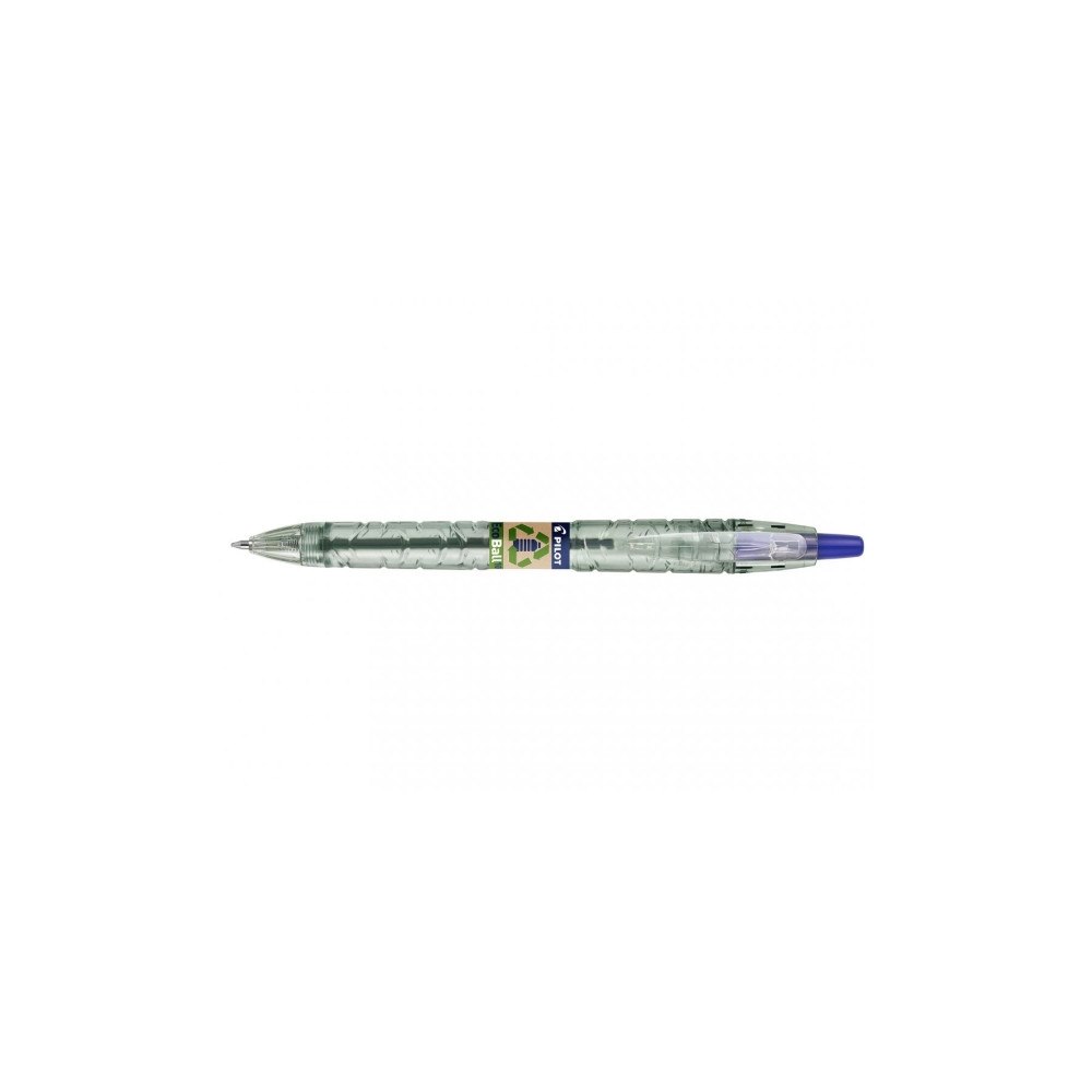 Pilot Pen Kuglepen, Pilot Ecoball, 1 mm, blå, inkl. 10 refiller, pakke...
