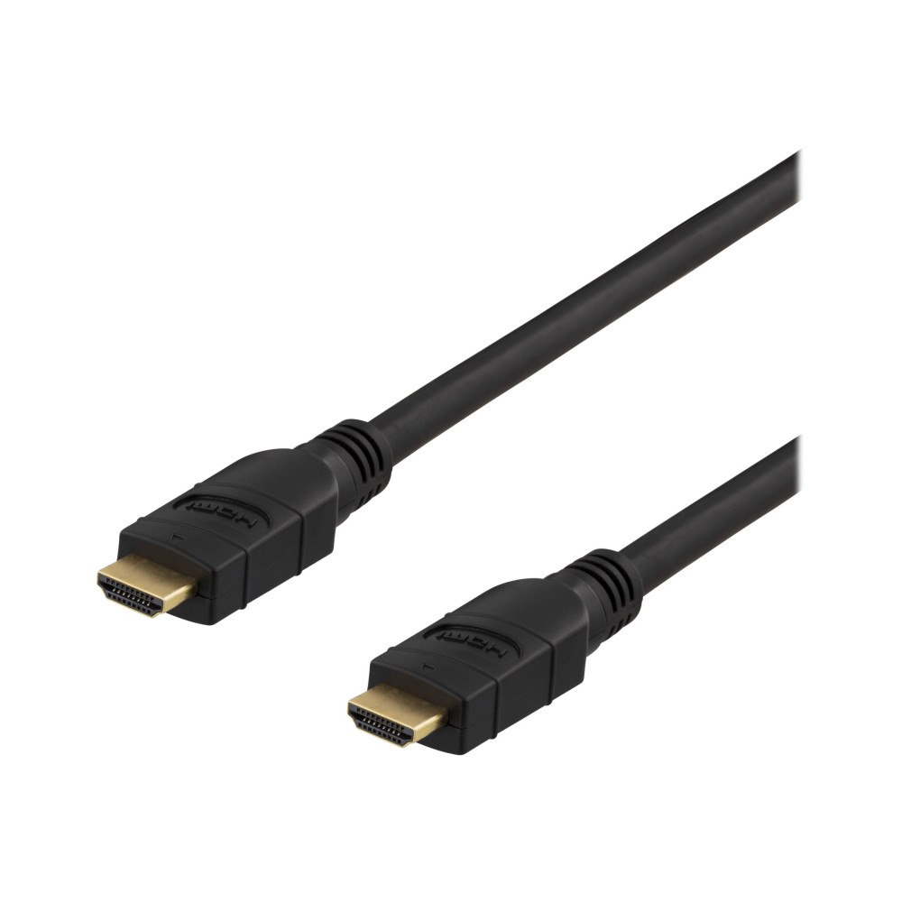 Deltaco DELTACO Prime HDMI-3100 - HDMI-kabel med Ethernet - 10 m