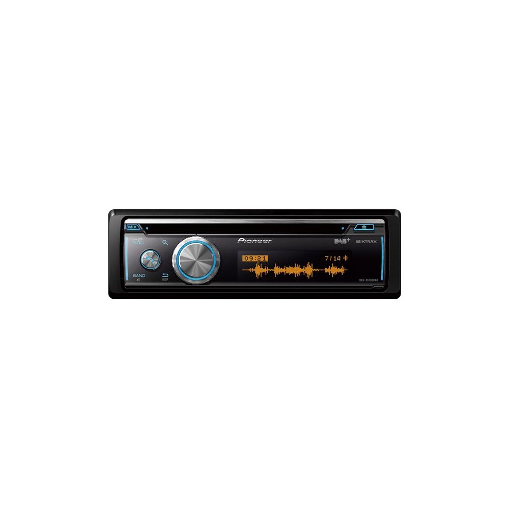 Pioneer Pioneer DEH-X8700DAB - Bil - CD-mottagare - inbyggd enhet - Enkel-DIN
