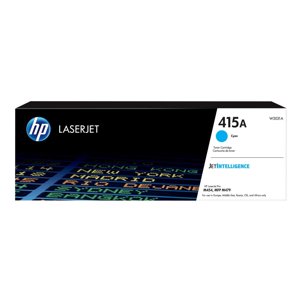 HP HP 415A - cyan - original - LaserJet - tonerkassett (W2031A)
