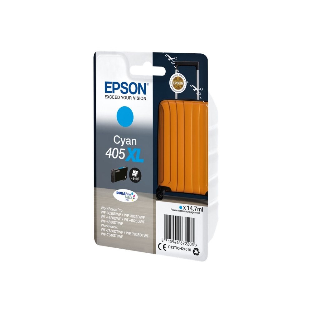 EPSON Epson 405XL - cyan - original - bläckpatron
