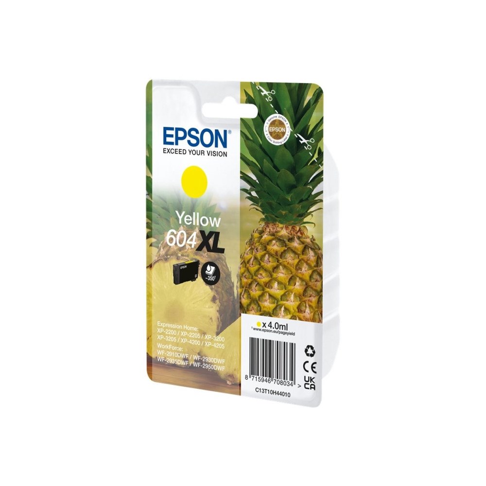 EPSON Epson 604XL Singlepack - XL - gul - original - bläckpatron