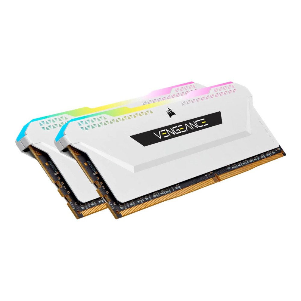 Corsair CORSAIR Vengeance RGB PRO SL - DDR4 - sats - 32 GB: 2 x 16 GB - DIMM 288-pin / PC4-25600 - ej buffrad
