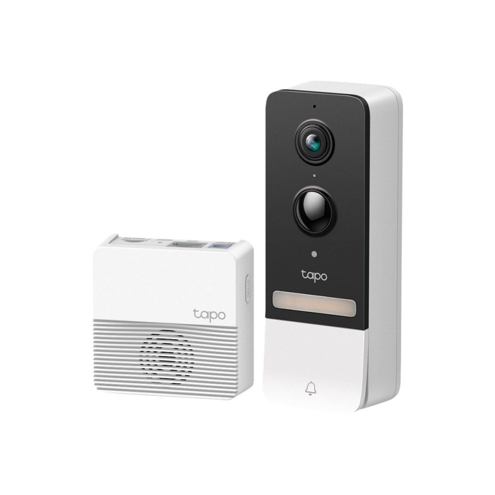 TP-LINK Tapo D230S1 V1 - Video Doorbell Camera Kit - smart dörrklocka - 802.11b, 802.11g, 802.11n