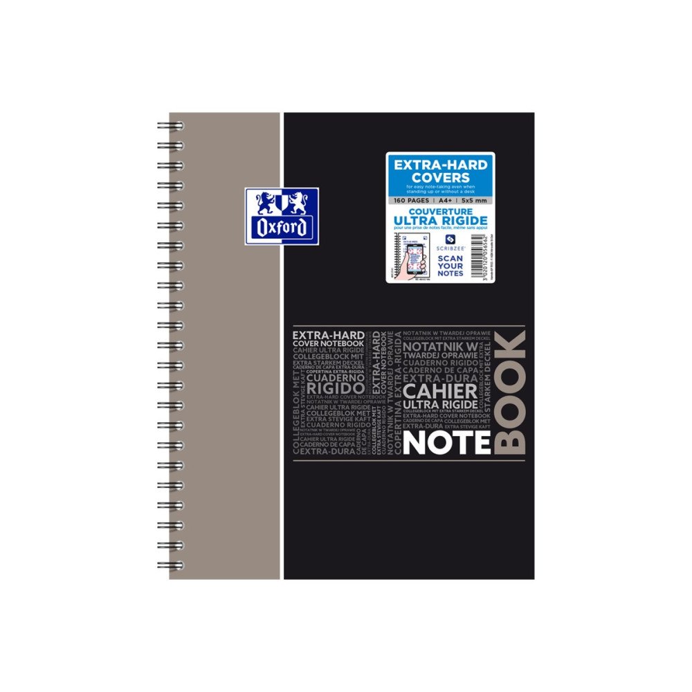 BANTEX Oxford Student A4+ - anteckningsblock - 80 ark