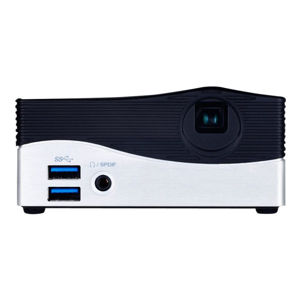 Gigabyte Technology Gigabyte BRIX Projector GB-BXPi3-4010 (rev. 1.0) - Ultra Compact PC Kit - Core i3 4010U 1.7 GHz - 0 GB - ingen HDD