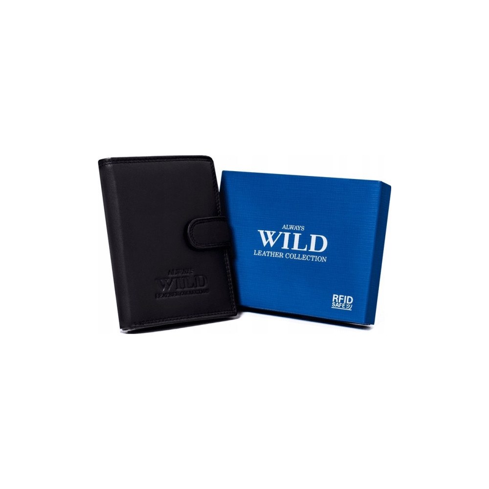 Always Wild Always Wild Skórzany portfel męski z systemem RFID Always Wi...