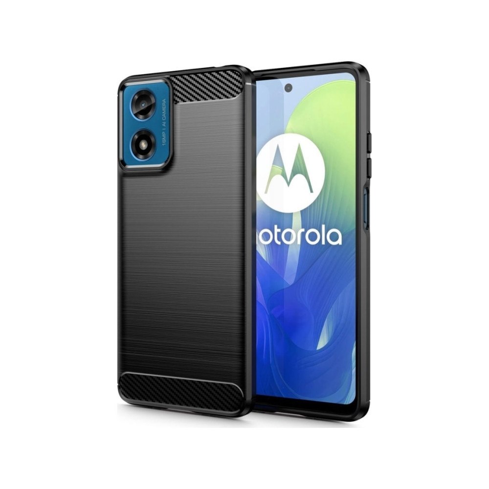 Tech-Protect Tech-Protect TECH-PROTECT TPUCARBON MOTOROLA MOTO G24 / G24...