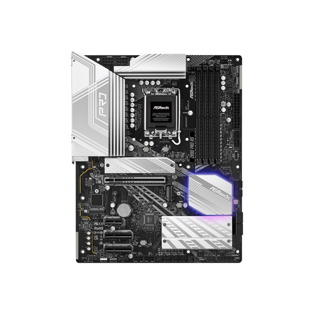 ASRock ASRock Z890 Pro RS - moderkort - ATX - LGA1851-uttag - Z890