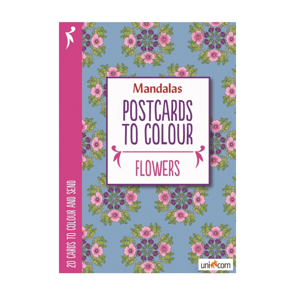 Forlaget Unicorn Postcards to Colour