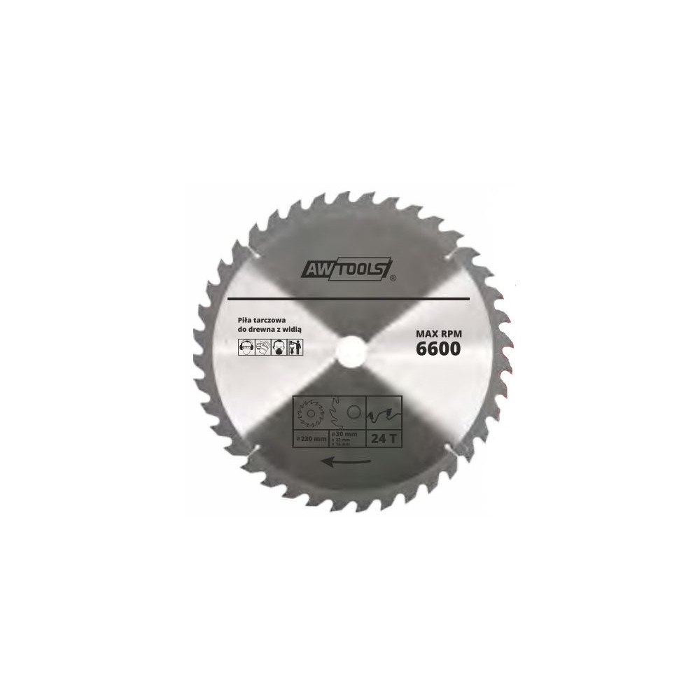 AWTOOLS AW-Tools AWTOOLS VIDEO DISKINIS Pjuklas 500x30 / 22 / 16x40z