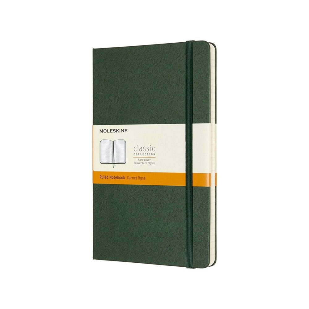 Moleskine Moleskine Classic, Monokromatiskt, Grön, 240 ark, 70 g/m ^,...