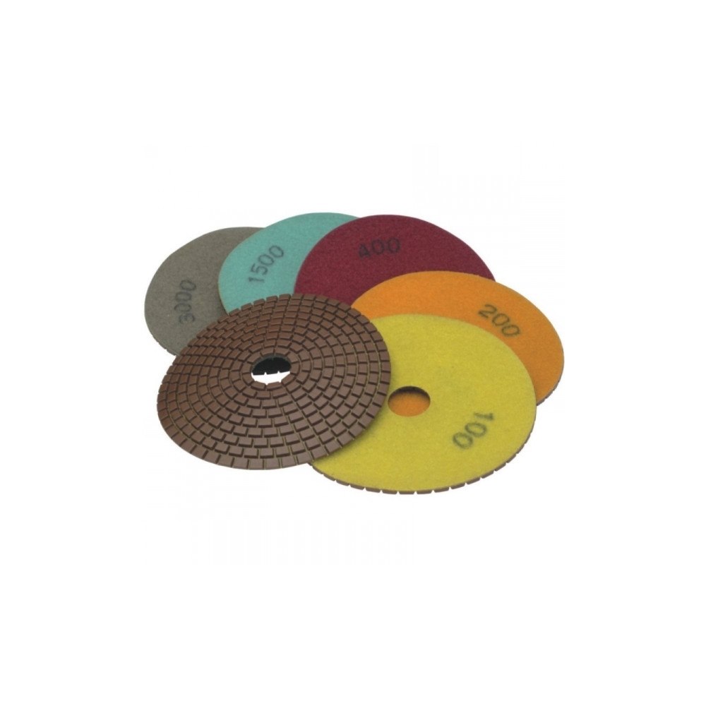 Dedra Diamond flexible polishing disc grain 0100 dia,125mm [H12G01...