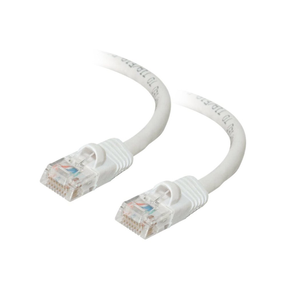 C2G C2G Cat5e Booted Unshielded (UTP) Network Patch Cable - patch-kabel - 1 m - vit