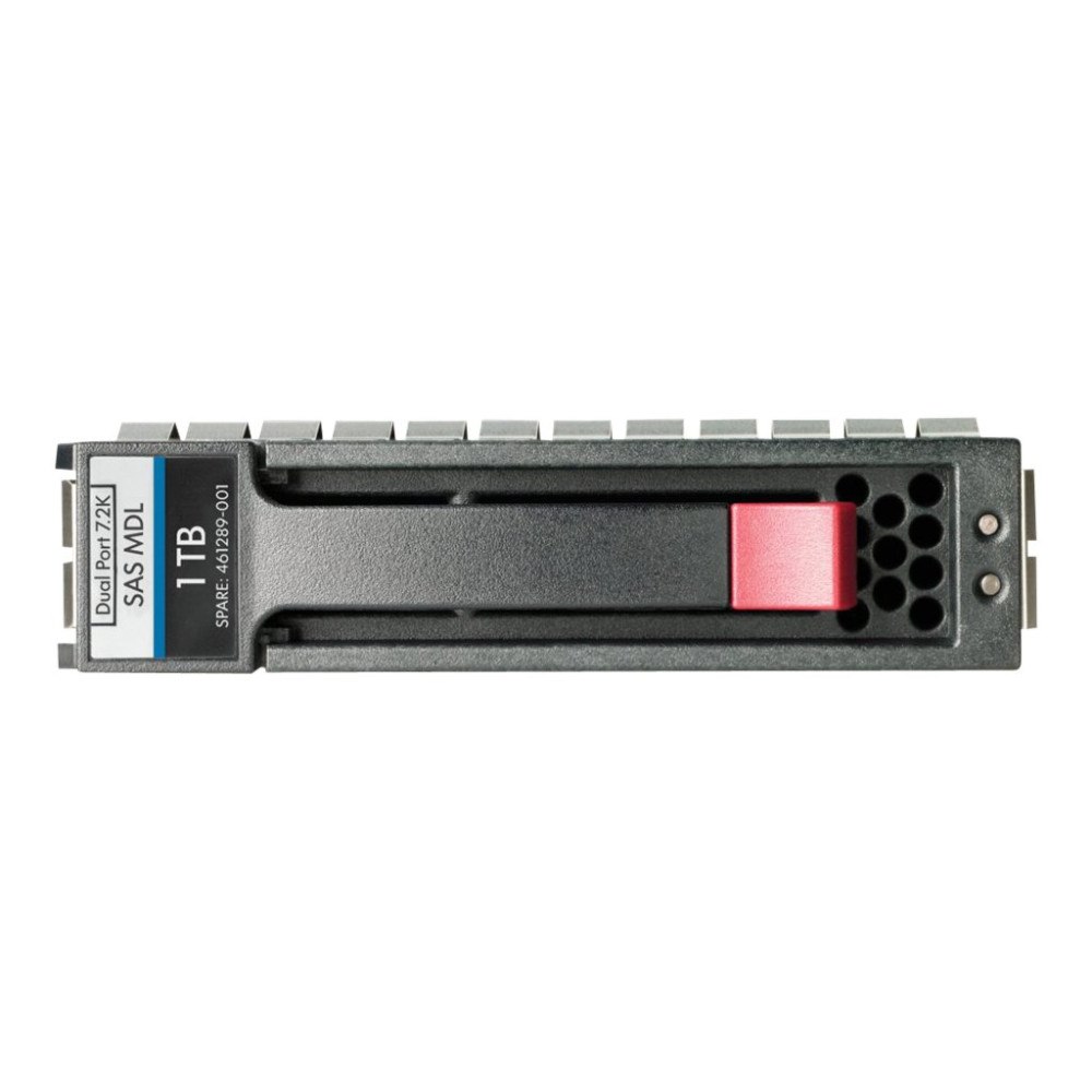 HP HPE Dual Port Midline - hårddisk - 1 TB - SAS