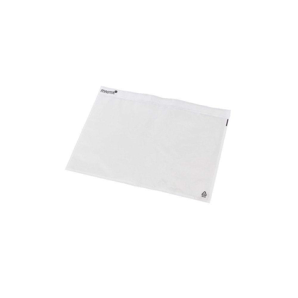 Master'In Følgeseddellomme i genbrugsplast C4 u/tryk 340x250mm 500stk/...