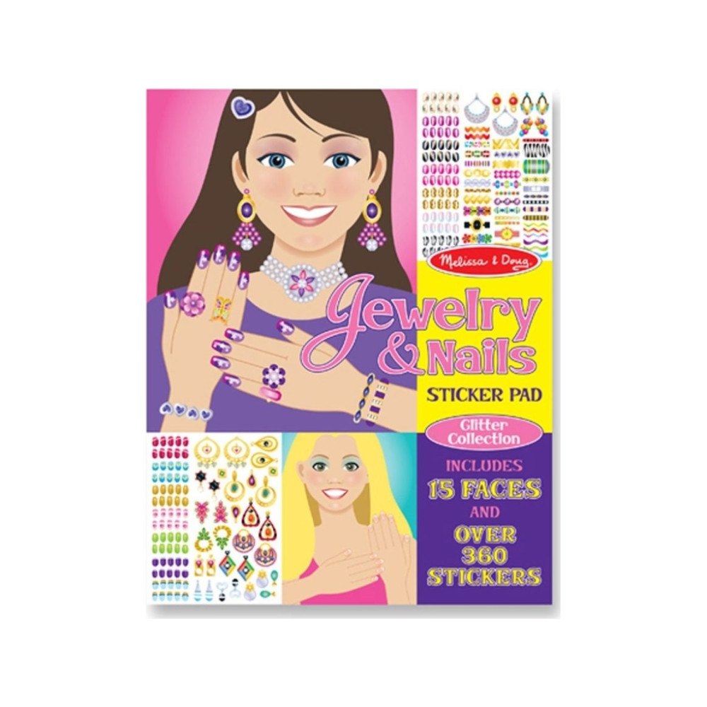 Melissa & Doug Melissa &amp Doug Melissa klistermärken smycken &amp naglar...