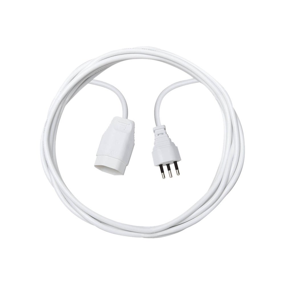 Brennenstuhl brennenstuhl H05VV-F 3G1,0 - förlängningskabel för ström - 3-polig till 3-polig - 5 m