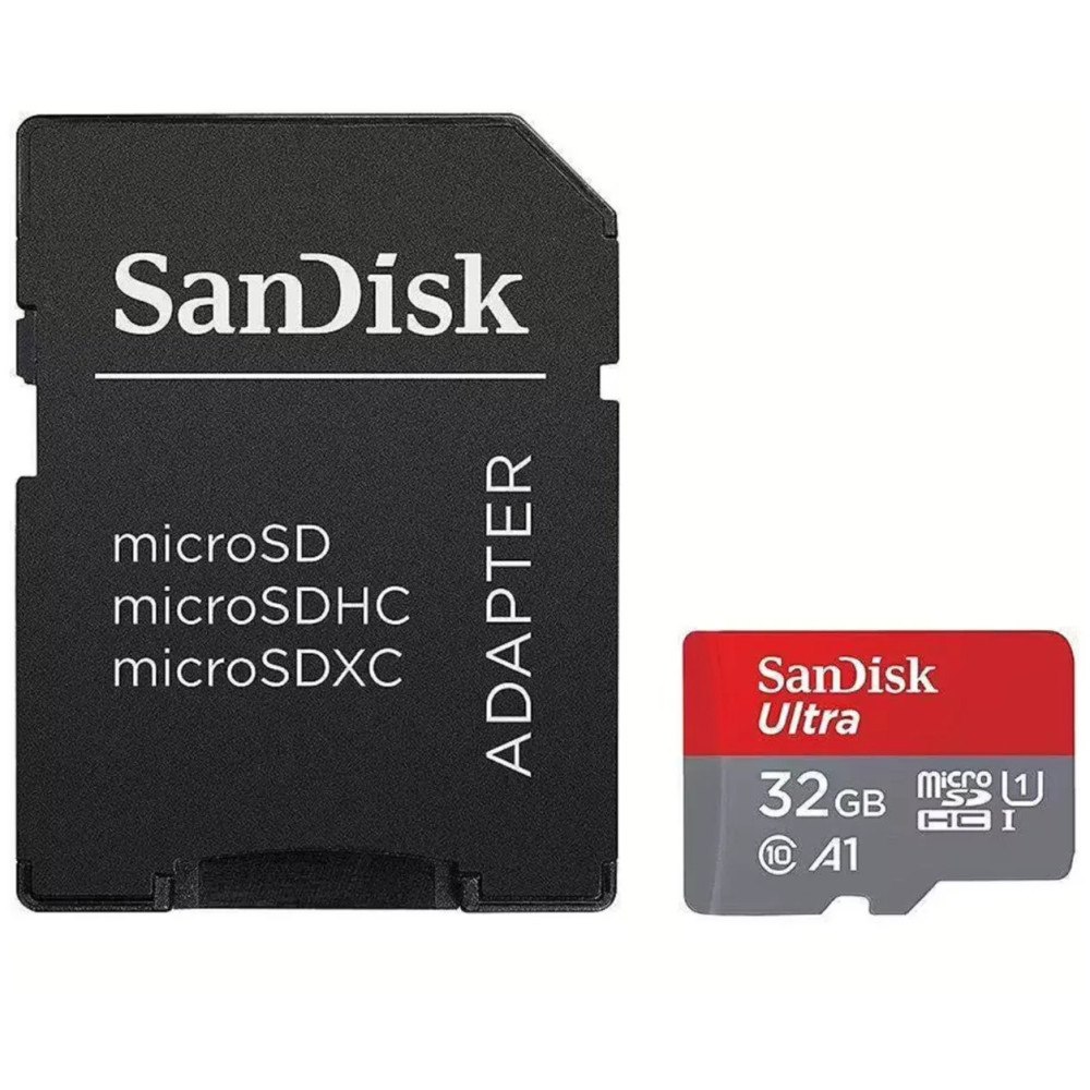 SANDISK Sandisk memory card microSDHC 32GB Ultra 120MB/s A1 + adapte...